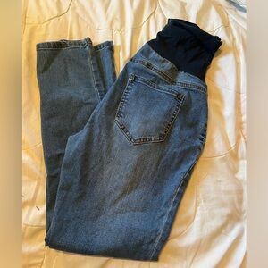 Motherhood High Rise Blue Jeans
